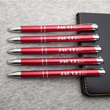Unique promotional logo pens metal ballpoint pen custom with your logo cheap business gifts for customers and business partners 2024 - buy cheap