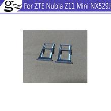 Для ZTE Nubia Z11 Mini NX529J Nano Sim + лоток для карт памяти Micro SD Держатель Слот гнездо запасные части 2024 - купить недорого