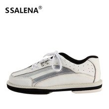 Boliche sapatos leves dos homens de alta qualidade sapatos de boliche respirável com skidproof único recurso rendas até tênis aa11036 2024 - compre barato