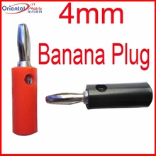 Conector Banana macho de 4mm de 20 piezas, Terminal de enchufe macho 2024 - compra barato
