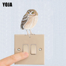 YOJA-Interruptor de decoración de búho misterioso para sala de estar, pared de dormitorio, personalizado, 10SS0295 2024 - compra barato