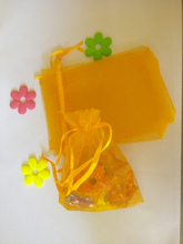 Lote de bolsas de Organza de Navidad de 11x16cm, bolsa con cordón naranja para comida/joyería/bolsa de regalo de dulces, envase pequeño, 500 unidades 2024 - compra barato