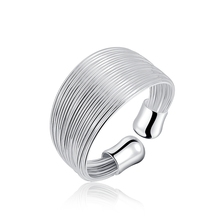 Кольцо для девочки Buyinbest R018, модное классическое кольцо серебряного цвета, бесплатная доставка 2024 - купить недорого