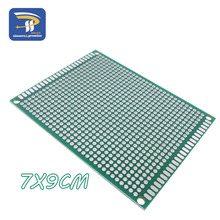7x9 7*9cm Double Side Prototype PCB Tinned Universal Board Experimental Plate Circuirt Hole Bread Board 2.54mm Grid Glass Fiber 2024 - buy cheap