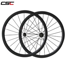 CSC Carbon Wheelset 650c Carbon Bike wheels 38mm Deep Clincher A291SB F482SB hub CN 424 Wheel hub Carbon Road 38mm pillar 1420 2024 - buy cheap
