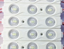 Módulo LED de inyección de corriente constante 5730, lente de 3LED de 160 grados, 12V, 1,5 W, 3 años de garantía, 20 unidades por lote 2024 - compra barato