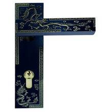 Wholesale- Dragon Pattern Zinc Alloy Lever Handle door lock Free Shipping 2024 - buy cheap