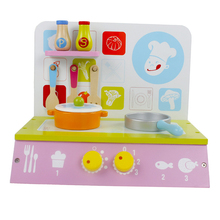 Girls Play House Kitchen Cookware Playset Kid Pretend Toy Cooking Stove Bench Pots Pans Utensils Kitchenware Set Gifts 2024 - buy cheap