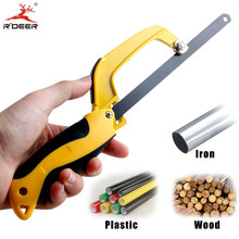 RDEER 10" Hand Saw Aluminum Alloy With DIY With Hacksaw Hand Tools Pocket For Cutting Metal Wood Plastic Pipe 2024 - buy cheap