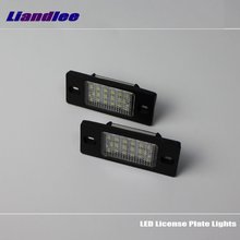 For VW Santana 1996~2005 Scirocco 2008~2013 LED Car License Plate Light Number Frame Lamp 2024 - buy cheap