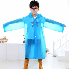 Raincoat Kids Girl Children Rain Coat Waterproof Boy Capa Chuva Eva Transparent Raincoat For Children Backpack Rain Cover QQG362 2024 - buy cheap