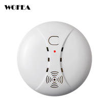 Wofea 5 шт./лот 433 МГц/315 МГц беспроводной пожарный детектор дыма датчики сигнализации домашняя система безопасности 2022 - купить недорого