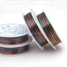 2pcs 0.3mm 28gauge 0.4mm 26 gauge 0.5mm 24gauge Red Blue Gold Colored Rustless Thin Iron Wire for Jewelry Crafts Soft Wire Coil 2024 - buy cheap