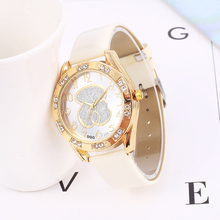 Relogio feminino 2021 New Women Watches Fashion Brand Bear Watch Women Casual Leather Belt Quartz Wristwatch reloj mujer 2024 - buy cheap