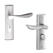 Aluminum Alloy Door Handle Lock Home Entry Security Door Lockset for Bedroom Bathroom Latch 3 Keys #1 2024 - buy cheap