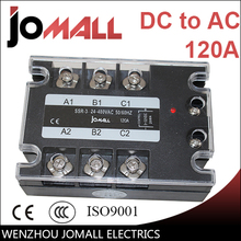 120A DC control AC SSR three phase Solid state relay 2024 - buy cheap
