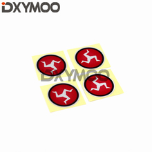 4PCS MOTO GP World Racing Track Car Sticker Decals Reflective for Isle of Man 5x5cm 2024 - buy cheap