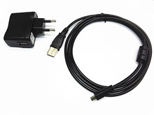 USB-адаптер питания переменного тока, шнур зарядного устройства для Sony Cybershot DSC-W810 s 2024 - купить недорого