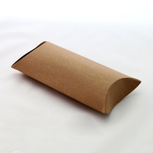 30pcs 9*7*2.5cm Brown Kraft Paper Pillow Box +hemp Rope For Candy/food/wedding/jewelry Gift Box Packaging Display Boxes 2024 - buy cheap