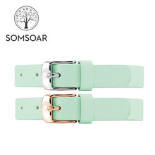 Somsoar ювелирные изделия Gruen Grass Green leder из натуральной кожи Оберните Браслеты fit Story Slide Charms аксессуары 5 шт./лот 2024 - купить недорого