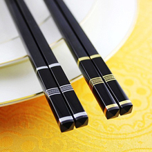 Vacclo 1 Pair Chopsticks Non-Slip Kitchen Long Chopstick For Beef Sushi Food Sticks Hotel Restaurant Stick Reusable Tableware 2024 - buy cheap