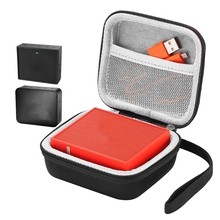 Portable EVA Zipper Hard Case Bag Box For JBL Go 1/2 Bluetooth Speaker For Charger Cables Strap Zipper Holding Hands Box Dropshi 2024 - buy cheap