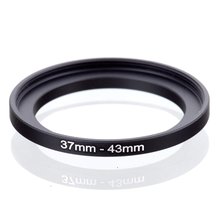 Ascensão original (reino unido) 37mm-43mm 37-43mm 37 a 43mm adaptador de filtro de anel ascendente preto 2024 - compre barato