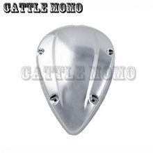 Tampa Do Filtro de Ar da motocicleta Para Shadow 750 Aero VT750C 2004 2005 2006 2007 2008 2009 2010 2011 2012 Chrome Tampa Do Filtro de Ar ABS 2024 - compre barato