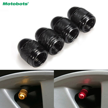 MOTOBOTS-cubierta de aluminio estilo bala para motocicleta y coche, cubierta de puerto de aire, neumático de válvula de llanta, tapas de 7 colores, Negro, Rojo, plateado, azul, 400 Uds. 2024 - compra barato