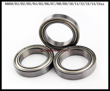 30pcs/Lot 6805ZZ 6805 ZZ 25x37x7mm Metal Shielded Thin Wall Deep Groove Ball Bearing 2024 - buy cheap