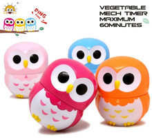 Colorful owl Mechanical Dia Kitchen Countdown  Cooking Timer Count UP Alarm Clock Kitchen Gadgets Cooking Tools Kitchen Egg Time 2024 - buy cheap