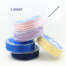 20 meters/piece 1MM diameter Waxed Thread Polyester Cord String Strap Wholesale Necklace Rope Bead waxed polyester cord 2024 - buy cheap