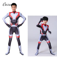 Endgame Full Body Costume Onesie Adult Zipper Bodysuit Super Hero Costume Peter Parker Costume Miles Morales 2024 - buy cheap