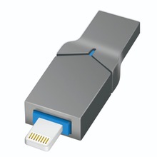 LEIZHAN USB флеш-накопитель для iphone IPad сверкающий USB 3,0 флеш-накопитель 128 Гб 64 ГБ 32 ГБ 16 г внешний флеш-накопитель 2024 - купить недорого