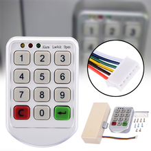 1pc fechadura de senha digital eletrônico casa armário gaveta código da porta senha bloqueio keyless número seguro casa homeware inteligente 2024 - compre barato