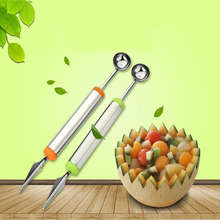 Fruit Carving Knife Stainless Steel Fruit Digging Ball Device Multifunctional Watermelon Digging Ball Spoon Kitchen Gadget 2024 - buy cheap