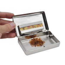 1 pc Cigarettes Men's Cigarette Case Smoking Cigarette Box Tobacco Holder Pocket Box Storage Container 2024 - buy cheap