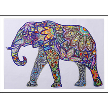 Em forma especial, cristal, mosaico de diamantes, animal, elefante, imagens de strass, 5d, faça você mesmo, pintura diamante, bordado com diamantes 2024 - compre barato