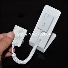 100pcs/lot Promotion flexible metal white color mobile phone pull box anti theft holder 2024 - buy cheap