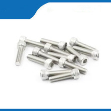 Free shipping 100PCS DIN912 M3*14 304 stainless steel hex hexagon socket cap head screw with high quality and fast speed 2024 - buy cheap