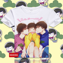 Camiseta de Anime de Osomatsu para hombres y mujeres, camisa de Juushimatsu, Ichimatsu, Karamatsu, disfraz de san, moda 2024 - compra barato