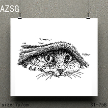 AZSG Beach Cats Cross Clear Stamps/seal for DIY Scrapbooking/Card Making/Photo Album Decoration Supplies 2024 - buy cheap
