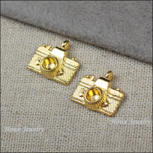85pcs vintage camera  pendant   gold color alloy   Pendant  DIY European Style jewelry findings C062 2024 - buy cheap