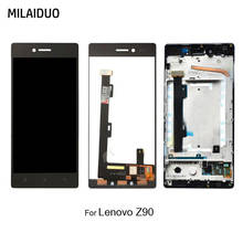 LCD Display For Lenovo Z90 Z90A40 LCD VIBE Shot MAX z90-7 z90-3 z90-a z90a Touch Screen Digitizer Assembly Black No/with Frame 2024 - buy cheap