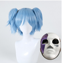 2019 Game Sally Face Cosplay Mask Sally Masks and wig Sallyface Cosplay Wig props Accessories Party Costume Masks 2024 - buy cheap