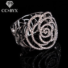 Pulsera romántica de cristal con forma de rosa de flores para mujer, accesorios elegantes para novias E005 2024 - compra barato