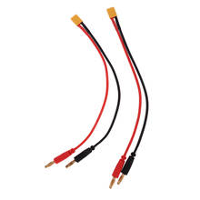 2pcs XT30 / XT-30 Female to 4.0 Banana Male Charging Cable Wire 16AWG 200mm Part Accessory 2024 - buy cheap