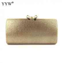 Gold Clutch Bag For Women 2019 Fashion Wedding Party Handbag Purse Elegant Bow Crossbody Bags Wallets Bolsa Feminina Banquet Bag 2024 - buy cheap