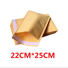 Bolha para transporte postal, 22cm * 25cm + 4cm, 50 peças, sacos com plástico bolha, revestimento interno 2024 - compre barato