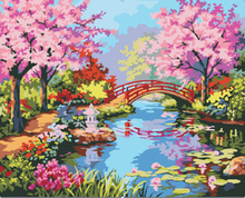 Free shipping cuadros decoracion spring flower picture painting by numbers wall pictures for living room on canvas 40*50cm E002 2024 - buy cheap
